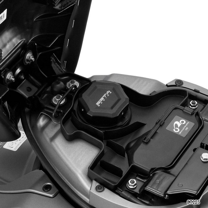 ガスキャップ カバー ブラック CT125｜ガソリンタンク｜の通販なら