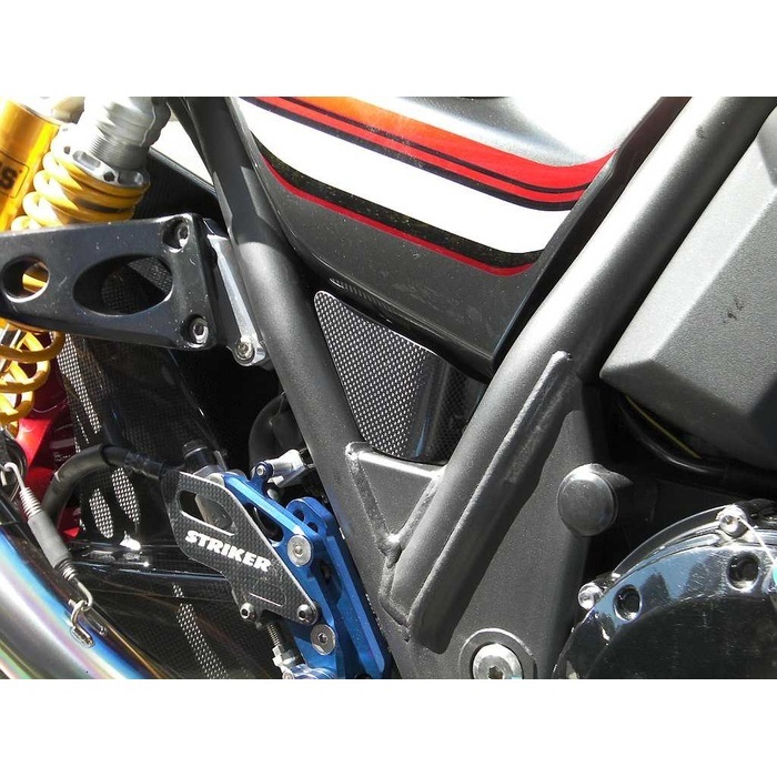 送料込み zrx1100 1200 リザーバータンクカバー エアロデザイン SAD リザーバータンクカバー ZRX1100 ZRX1200R/S