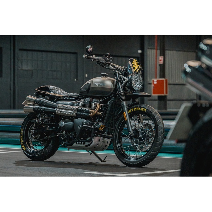 Motone Customs モートーンカスタムズ シート STREET TRACKER ブラック