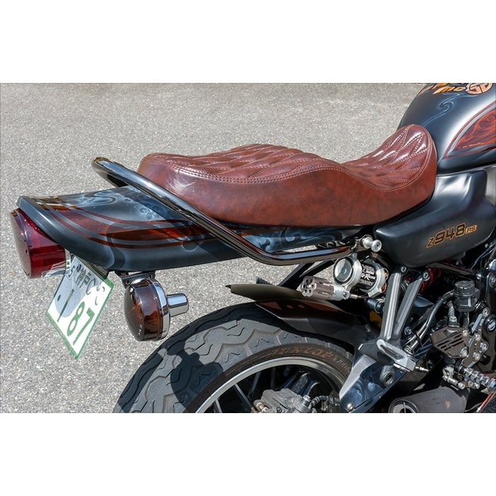 ダイヤモンドステッチシート ブラウン Z900RS｜シート・シート