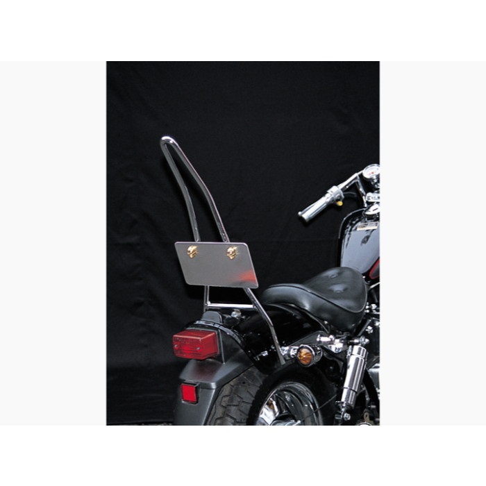 ラウンドシーシーバー H500mm JAZZ 86-99｜タンデムバー・グラブバー 