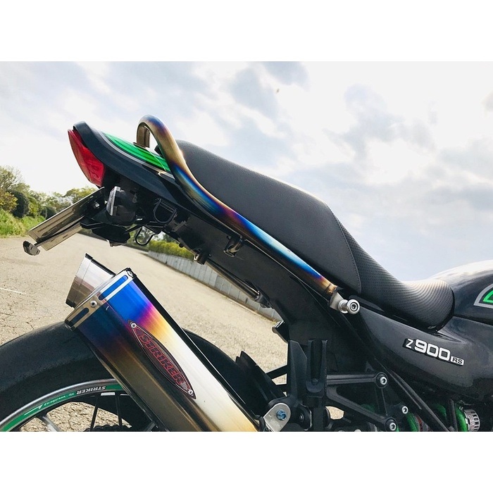 チタンカスタムグラブバー ストライカーワークス オリジナル Z900RS/SE