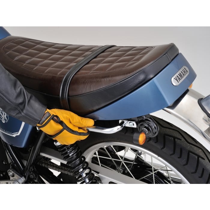 アシストグリップ クロームメッキ SR400 / SR400FI / SR500｜タンデム