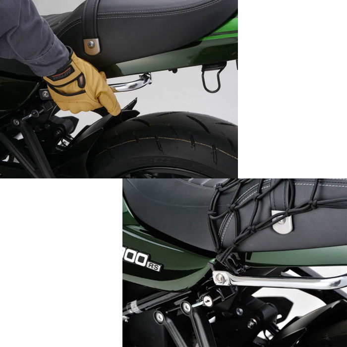 アシストグリップ クロームメッキ/左側 Z900RS｜タンデムバー