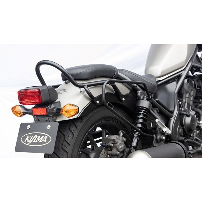 Rebel 250 500 シーシーバー タンデムバー バックレスト ブラックB レブル 250 500 Rebel CMX250 CMX500