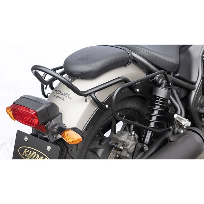 タンデムグリップ マットブラック レブル250/500 17-｜タンデムバー