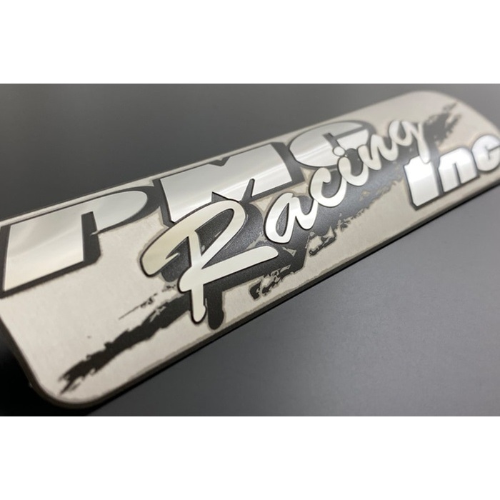 サイレンサーエンブレム PMC RACINGタイプ｜デカールキット｜の通販