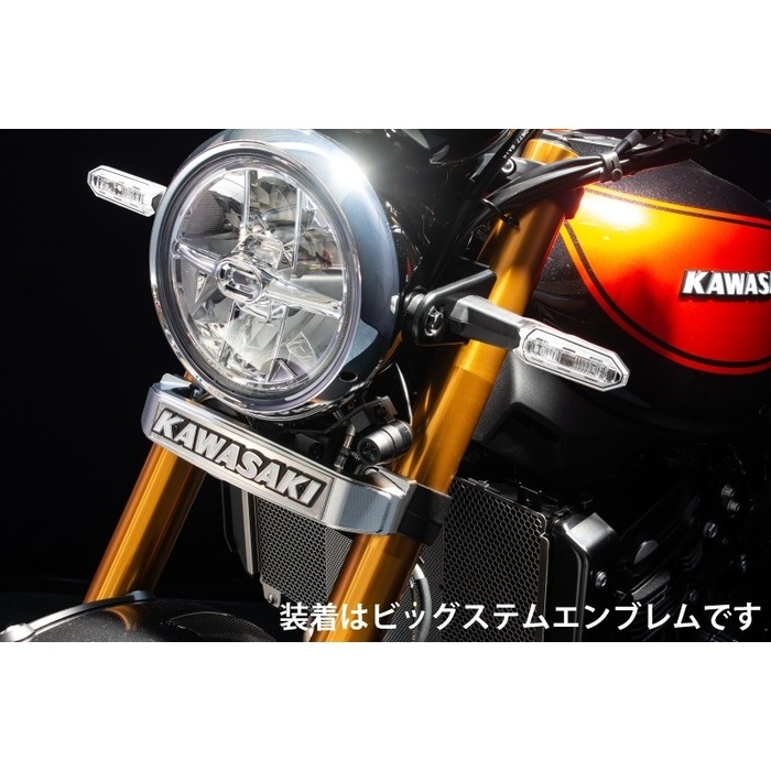BIGステムエンブレム ＆ ステーセット KAWASAKI (大文字) Z900RS/SE 26