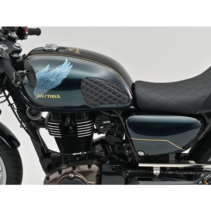 レザーニーグリップパッド GB350 / S 21-24｜タンクプロテクター