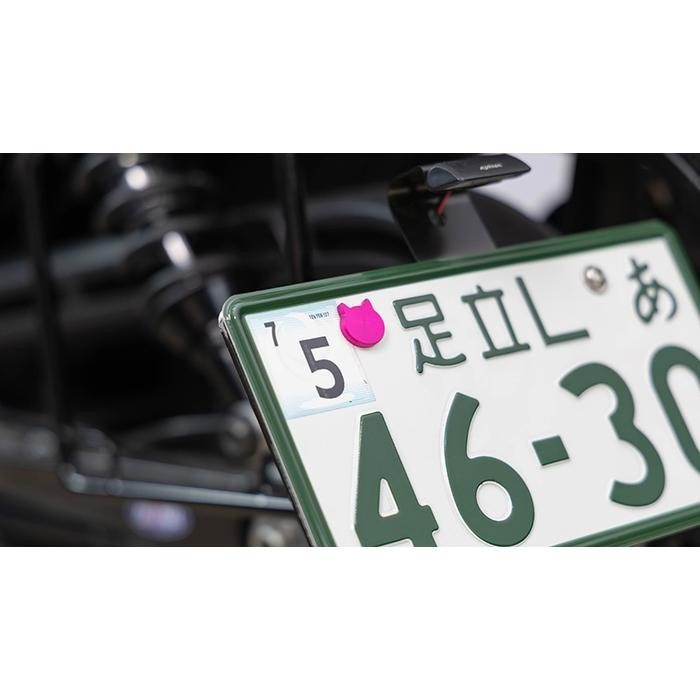 にゃんばーボルト M6×15mm 1個入り｜ナンバーホルダー・リフレクター