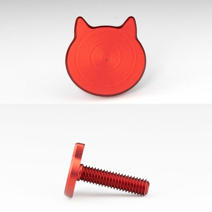 にゃんばーボルト ロングタイプ M6×23.5mm 1個入り｜ナンバーホルダー