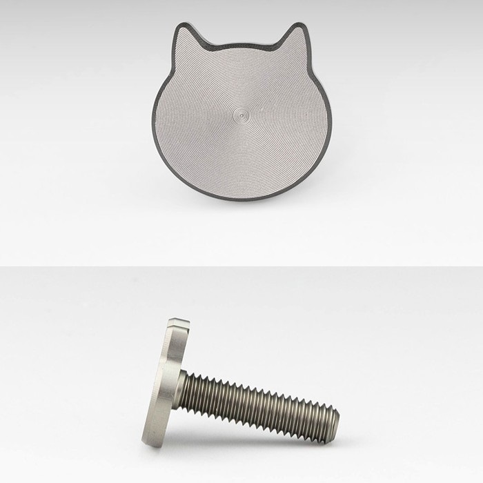 にゃんばーボルト ロングタイプ M6×23.5mm 1個入り｜ナンバーホルダー