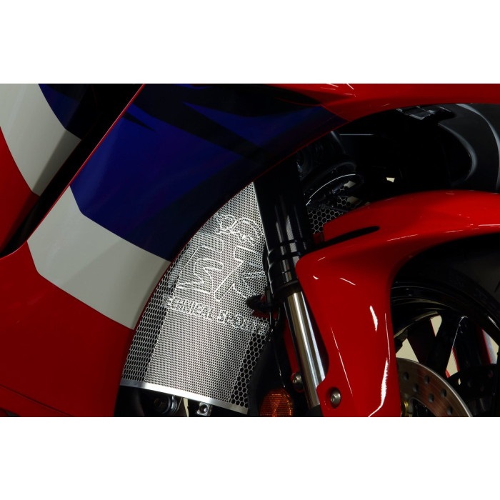 ラジエーターコアガード Type-A シルバー CBR600RR(PC40/21