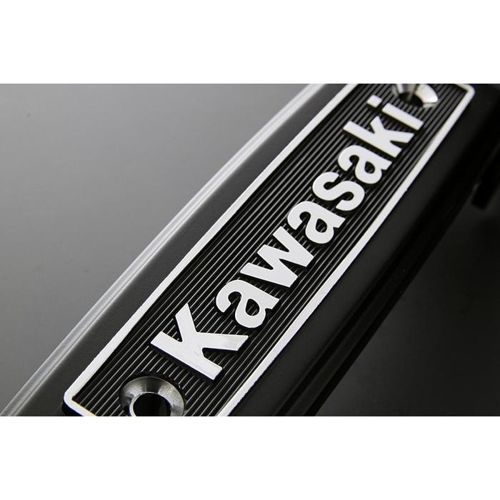 ステムエンブレム Kawasakiタイプ ブラック｜その他｜の通販なら