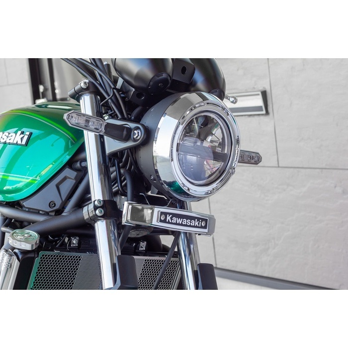 ステムエンブレム & マウントステーセット ゴールド/ブラック Z650RS