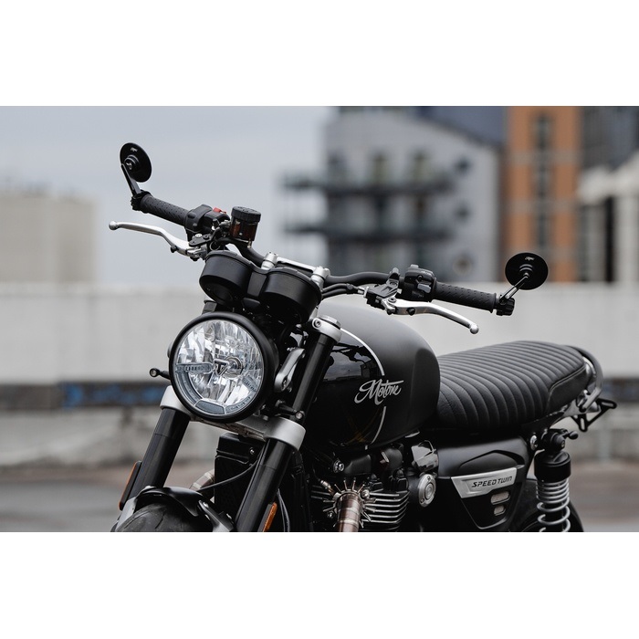 Motone Customs モートーンカスタムズ バーエンドミラー TURISMO 80mm