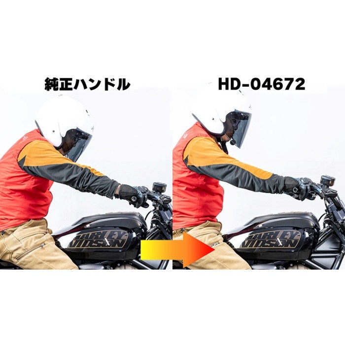 フィフティーバーハンドル マットブラック スポーツスターS RH1250S