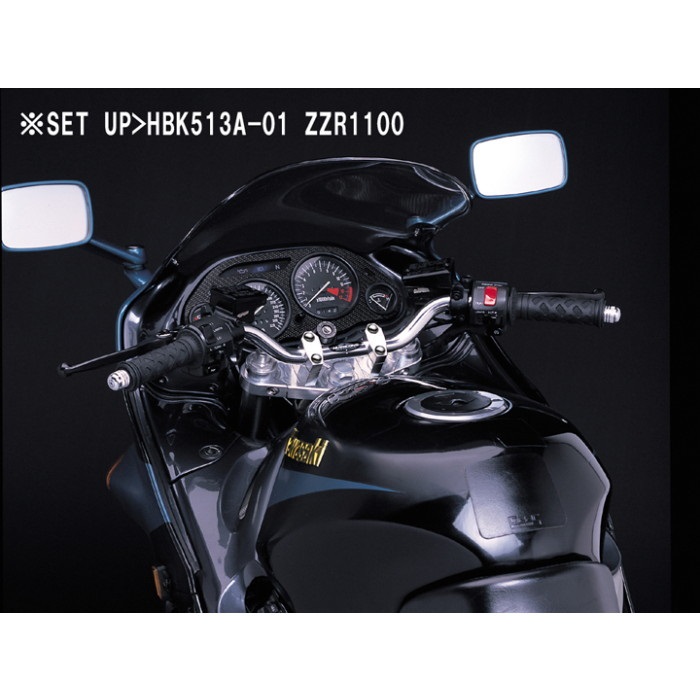 確認 RGA-350A ZZR1100 D 純正 ハンドル セパハン ZXT10D-033 検索 カワサキ