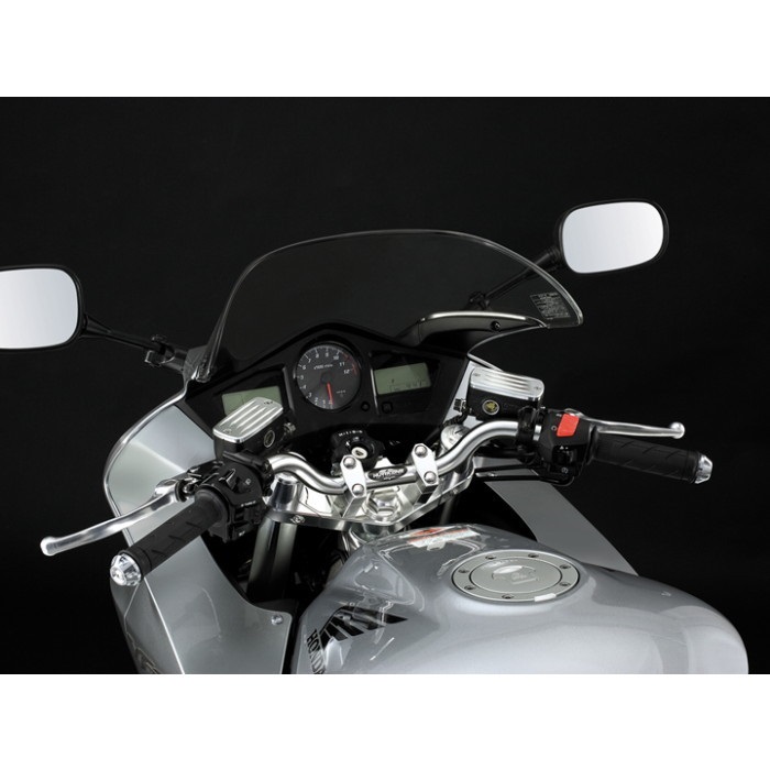 VFR800 02-07 ダブルバブ スモークスクリーン パーツ ホンダ用 【公式