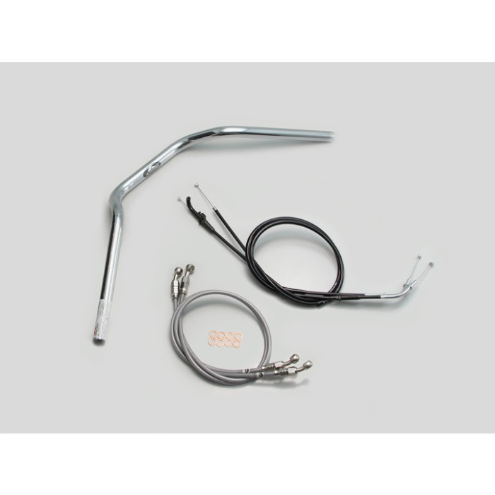 POLICE 2型 ハンドルセット ZRX400 / II 94-08｜ハンドルキット｜の