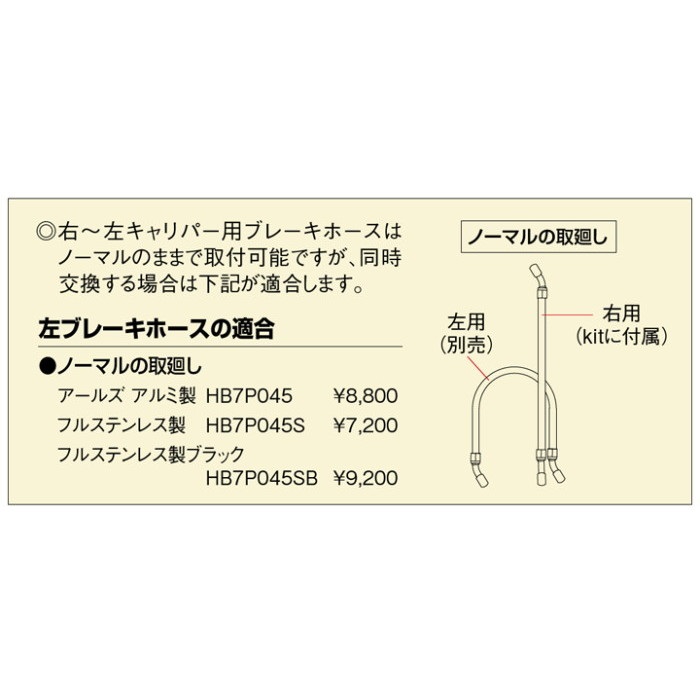 バーハンドルキット ブラケット式 ZX-14R 12-15 ABS無｜ハンドルキット