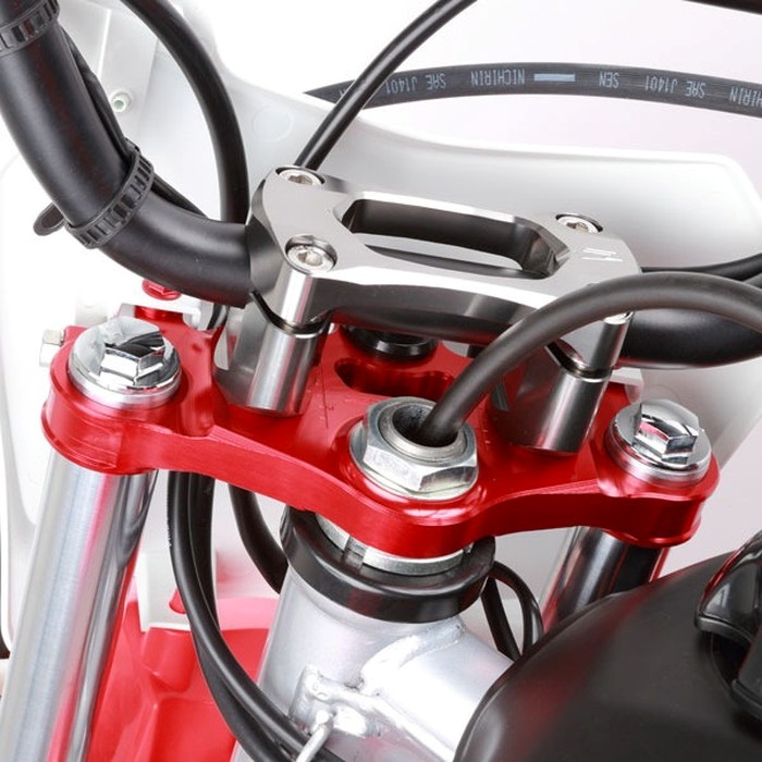 ハンドルバークランプ チタンカラーCOMP CR85 03-｜ハンドル