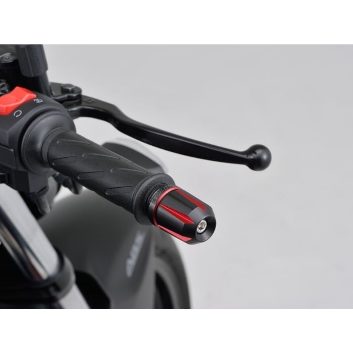 プレミアムゾーン ハンドルバーエンドプラグ スクラッチ SUZUKI車/汎用