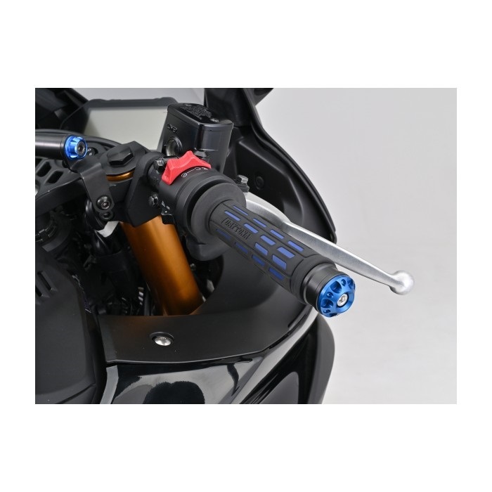 アルミビレット ミドルウエイトバーエンド ファインカット YAMAHA車 M6