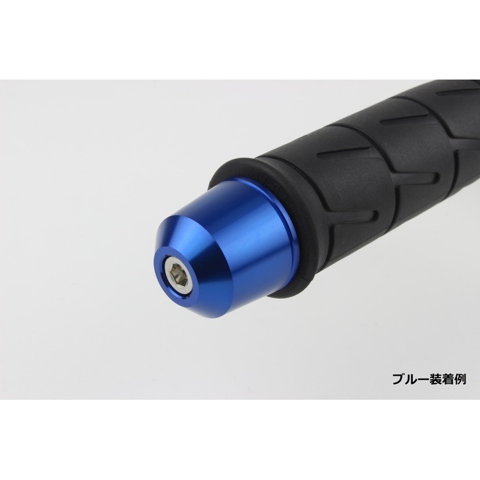 KAWASAKI車用 ソリッドバーエンド 純正ハンドルM8タイプ｜バーエンド