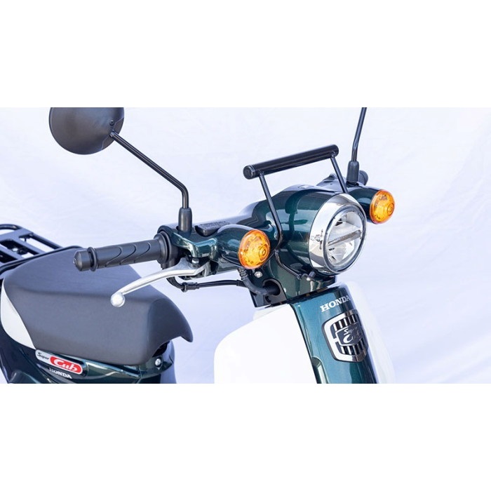 マウントバーステー ブラック スーパーカブ110(JA59) 22-｜ハンドル