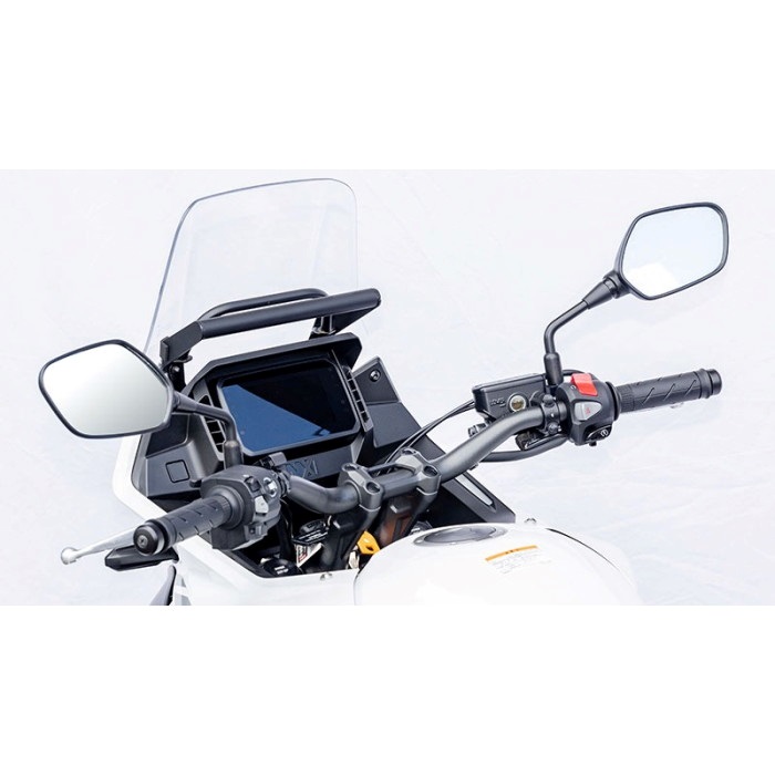 マウントバーステー ブラック NX400 24-｜ハンドルブレース