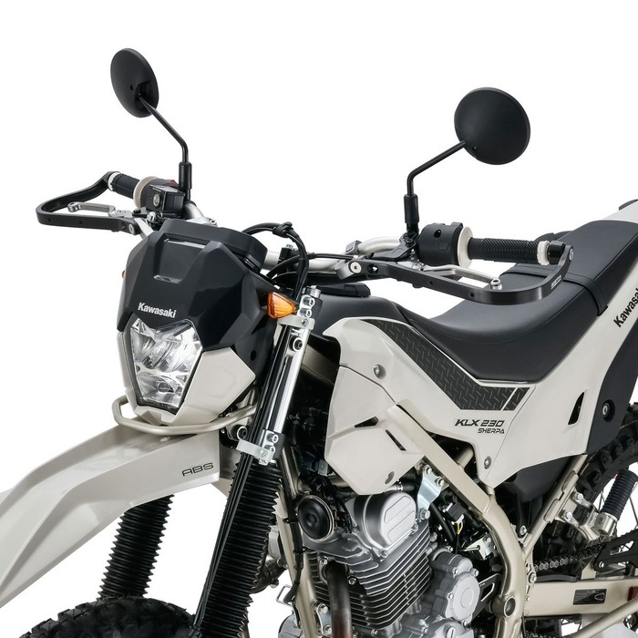ア*ァ様 スーパーシェルパ　外装　キャリア　ハンドル アドベンチャーアーマーハンドガード KLX230シェルパ 2025-｜ハンド
