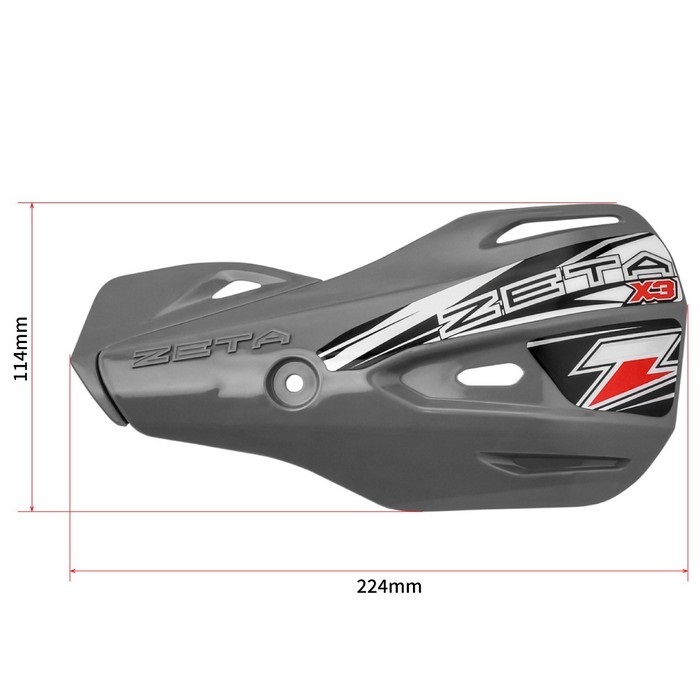 ナハト インパクトX3ハンドガード GRAY｜ハンドガード・ナックルガード｜の