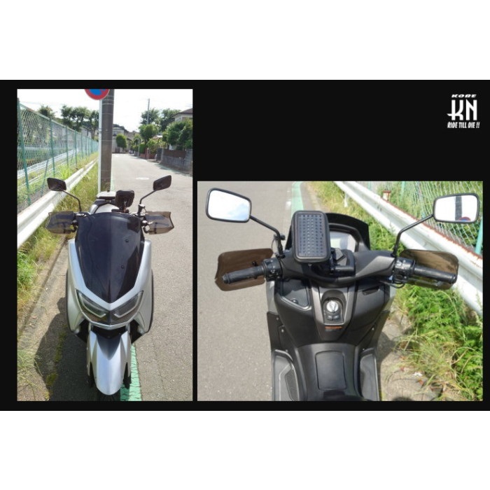 汎用ナックルバイザー【ブレーキレバーピボットボルト共締めタイプ