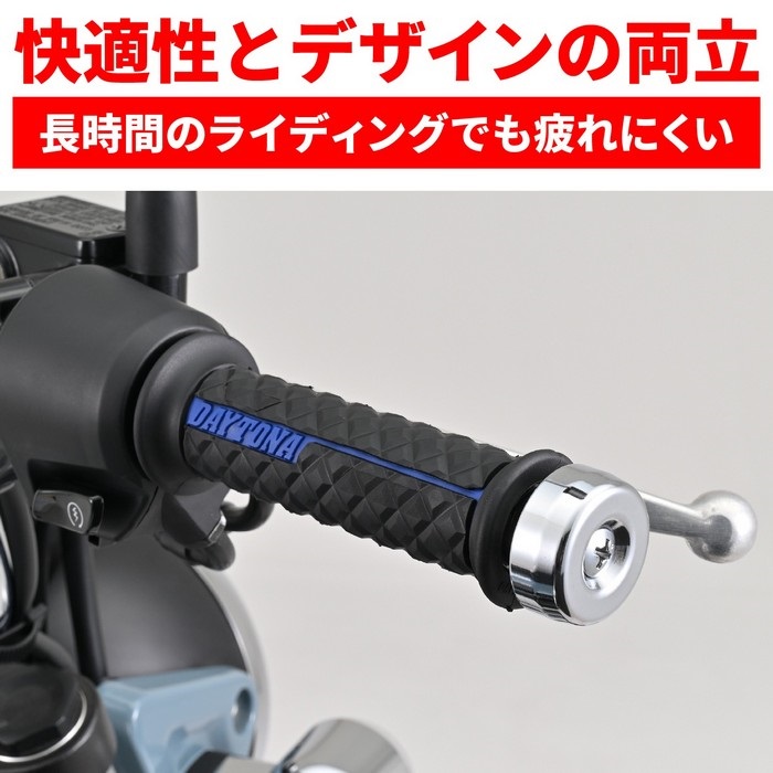 GRIPPY GRIP GG-D-Lite SLASH（全長120mm） Φ22.2ハンドル用 エンド