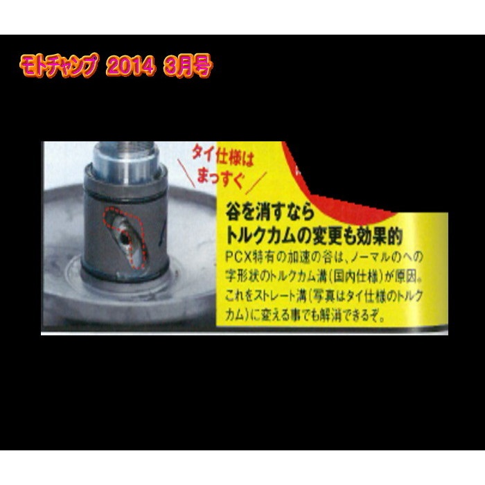 タイホンダ純正 ドリブンカム【PCX125(JF28)】｜クラッチ・トルクカム