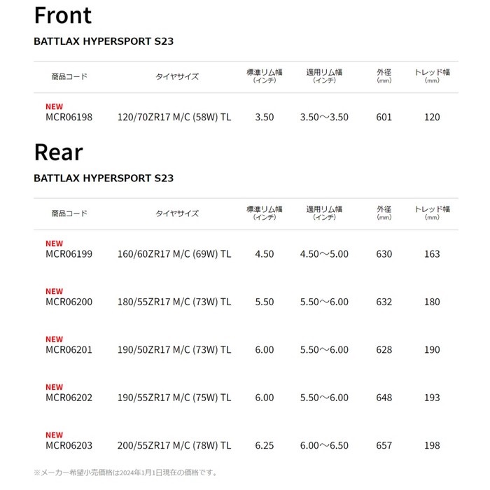 BATTLAX HYPERSPORT S23:バトラックス ハイパースポーツ S23|オン BATTLAX HYPERSPORT S23:バトラックス ハイパースポーツ S23|オン