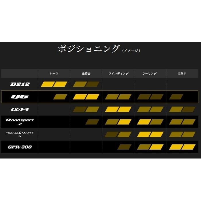 SPORTMAX Q5 フロント：110/70 ZR 17 M/C (54W) TL (スポーツマックス